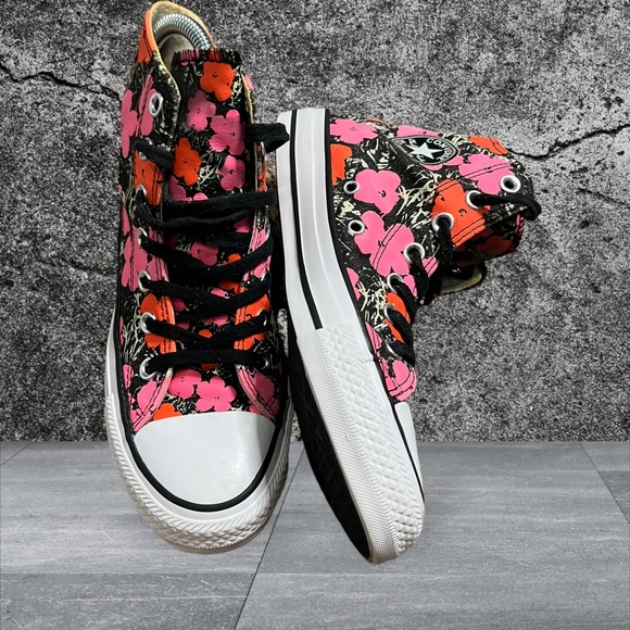 RARE CONVERSE x ANDY WARHOL M4 W6 Chuck Taylor All Star 2015 EUC - Picture 4 of 12